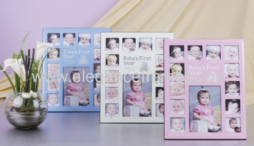 baby's First year Baby Photo Frame