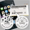 Tear Up Useless QA&QC Pass Labels,Tamper Evident Battery Labels