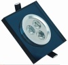 2012 square crystal LED downlights ECLC-S-BK3W