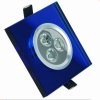 2012 square crystal LED downlights ECLC-S-BL3W