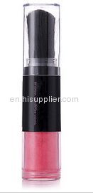 Pink Retractable Cosmetic refillable Brush