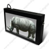 Chain shops/stores Goods shelf mounting/wall hanging 10.1 inch lcd wall mount glass display case