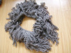 2012 newest fashion long knitted winter scarf