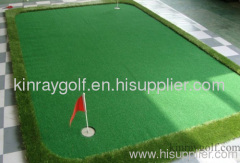 Portable golf putting green