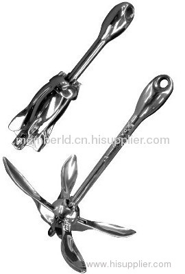 STAINLESS STEEL FOLDING ANCHOR