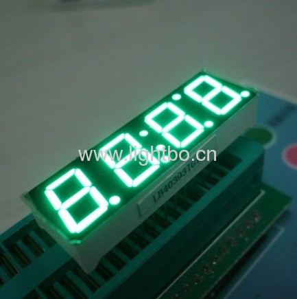 Ultra White 10mm 4 digit 7 segment led display for home appliance control panel