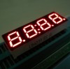 High bright red common anode 0.39 inch 4-digit 7-segment led displays for clock indicators