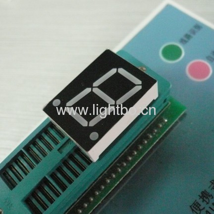 Pure Green 0.8 inches single digit seven segment led displays