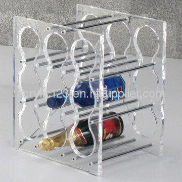 wine display acrylic holder