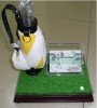 golf bag pen holder with name card box