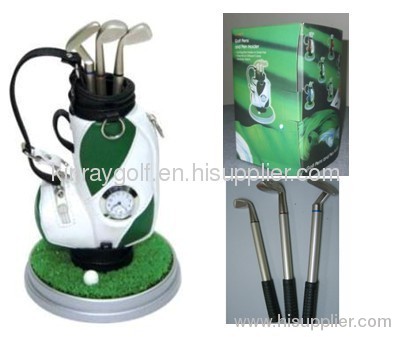 golf bag pen holder