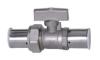 Press Series-Equal Straight Brass Ball Valve