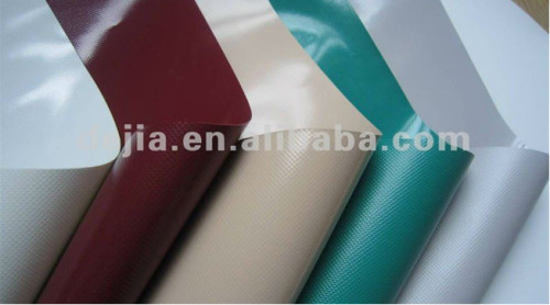 PVC coated tarpaulin woven polyester fabric for truck cover tent awning