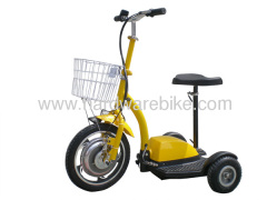 3 wheels electric scooter, disabled scooter