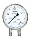 Bellows differential pressure gauge