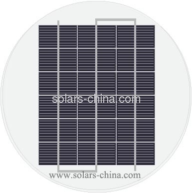 electric round solar panels
