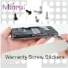 Warranty Screw Labels,small labels for screw stickers,tamper proof labels manufacturers