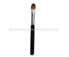 Cosmetic brush for cheek and eye shadow