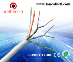Fluke pass 100m utp 0.5mm cat5e network cable