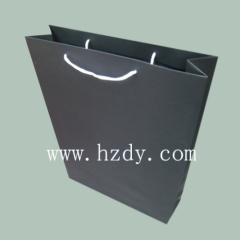 Black paper bag