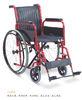Powder coating steel Foldable Wheelchair for old people or disabled people