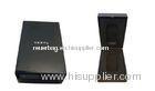 OEM Black Wood Gift Box With Inside Velvet, Plain Wooden Keepsake Boxes For Packaging