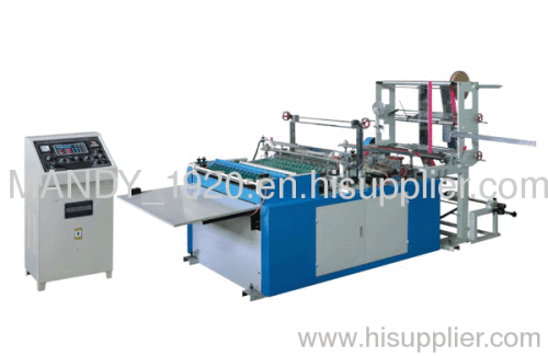 SHXJ-B600-800 high speed double lines bag-making machine with computer countrol