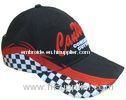 58cm, baseball cap , 6 eyelets, with logos display and 100% cotton custom hat embroidery