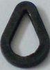 Carp Fishing Accessories-Matte Black Pear Type Rig Ring with Various Size