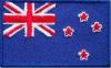 Custom stick-on, 50-80mm, cotton national embroidered flag patches, heat-sealed backing