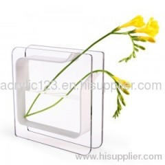 clear acrylic vase foe home&hotel