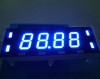 Energy Conservation Ultra Blue customized 4 digit 0.56-inch seven segment led displays for digital ovens