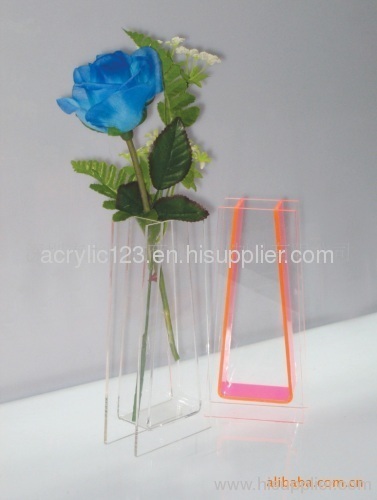 fashion style acrylic vase