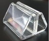 acrylic landscape business card holder