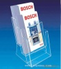 acrylic desk brochure holder display