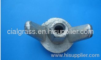 Concrete Formwork Accessories-Q235 Drop Forged Wing Nut for forwork