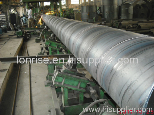 spiral carbon steel pipes factory