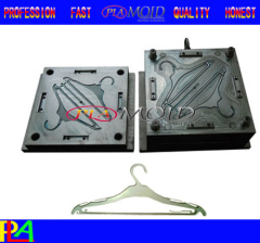 Injection mold for plastic hanger