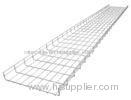 Flexible hot dipping galvanised outdoor wave wire basket cable trays, 400*50mm