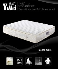 Plush brocade cloth Pocket Spring Mattress