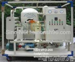 Doulbe Stage Vacuum Insulation Oil Re-conditioning Plant