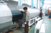 PE water supply and drainage pipe production line