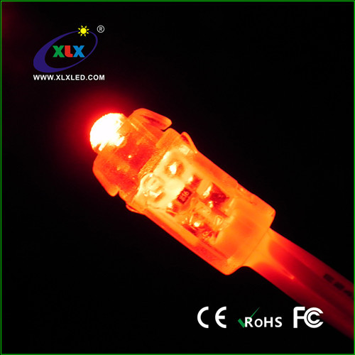 9mm Single Red LED Bare light