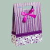 Adhesive paper bag for gift