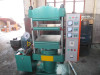 Hydraulic rubber vulcanizing press