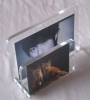 acrylic 2 pcs combined photo frame