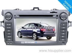 Toyota Corolla Radio TV Navigation GPS System DVD Bluetooth USB SD IPOD TMC MP3 DVB-T Touchpanel