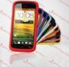 Dustproof Reusable Protective Phone Covers, Red / Blue Cellphone Cases For HTC