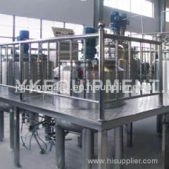 Fixed (Rack) Vacuum Emulsifying Mixer