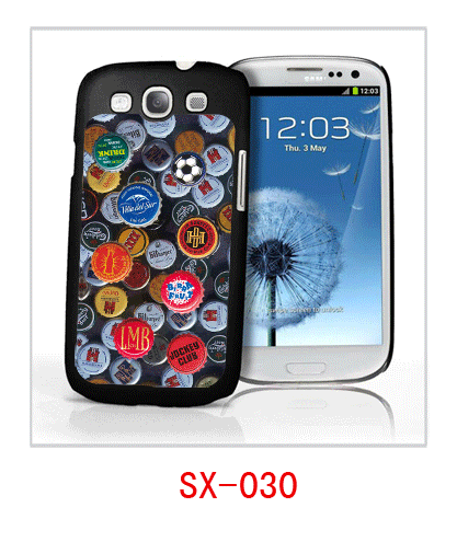 3d case for SamsungIII,pc case rubber coated,multiple colors available